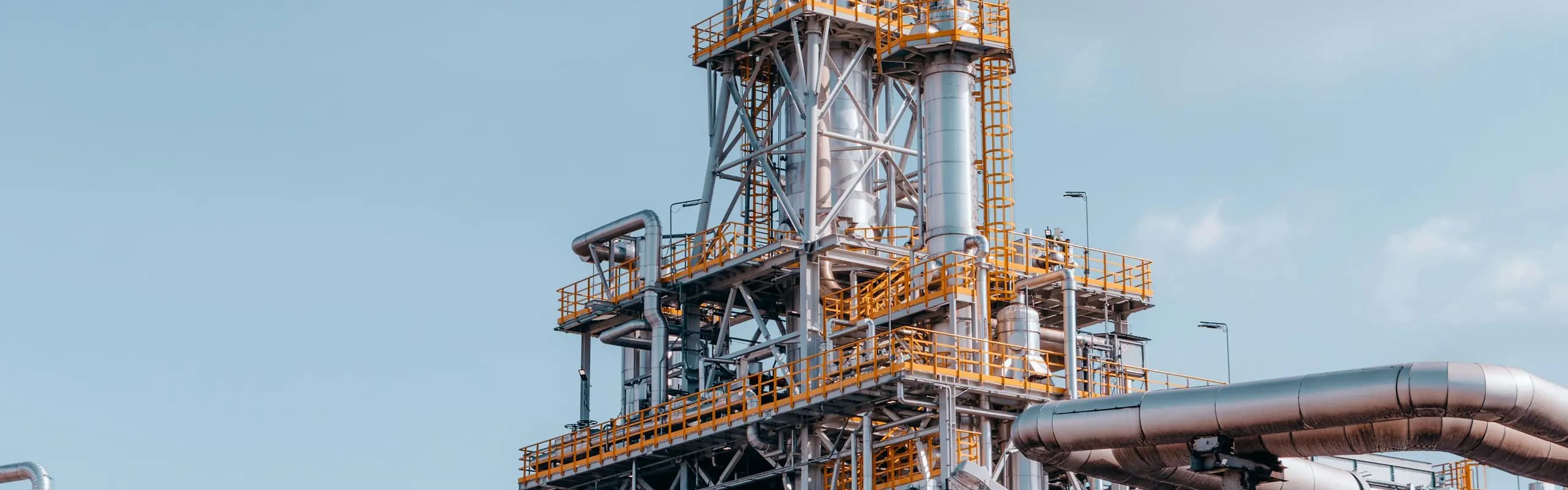 Infrastructură industrială pentru gaze naturale